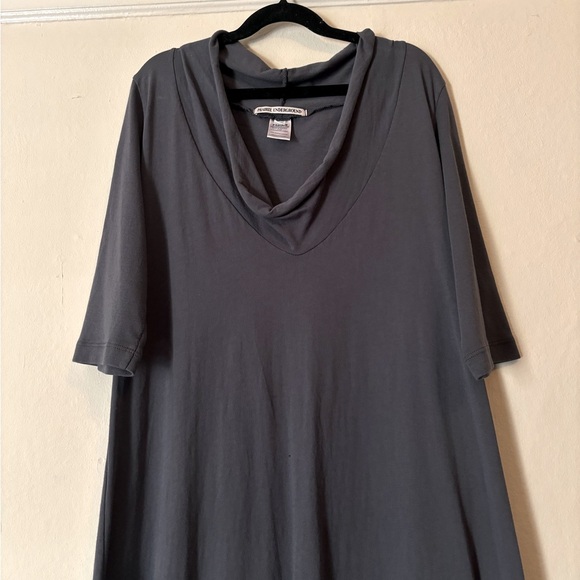 'Prairie Underground' Gray Midi Dress - Picture 3 of 6